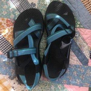Women’s chacos with toe strap